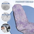 thumbnail image 7 of Bulopur Cute Front Car Seat Towel for Women Lavender Bow Breathable Sweat Carseat Protector with Storage Bag for Yoga Vacation Soft Fit SUV Sedan Truck 1pcs, 7 of 7