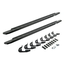 Go Rhino 69604787PC RB30 Running Boards with Mounting Bracket Kit For 14-19 Silverado 3500 HD, Sierra 2500 HD, Silverado 1500, Silverado 2500 HD, Sierra 1500, Sierra 3500 HD (Crew Cab Pickup)
