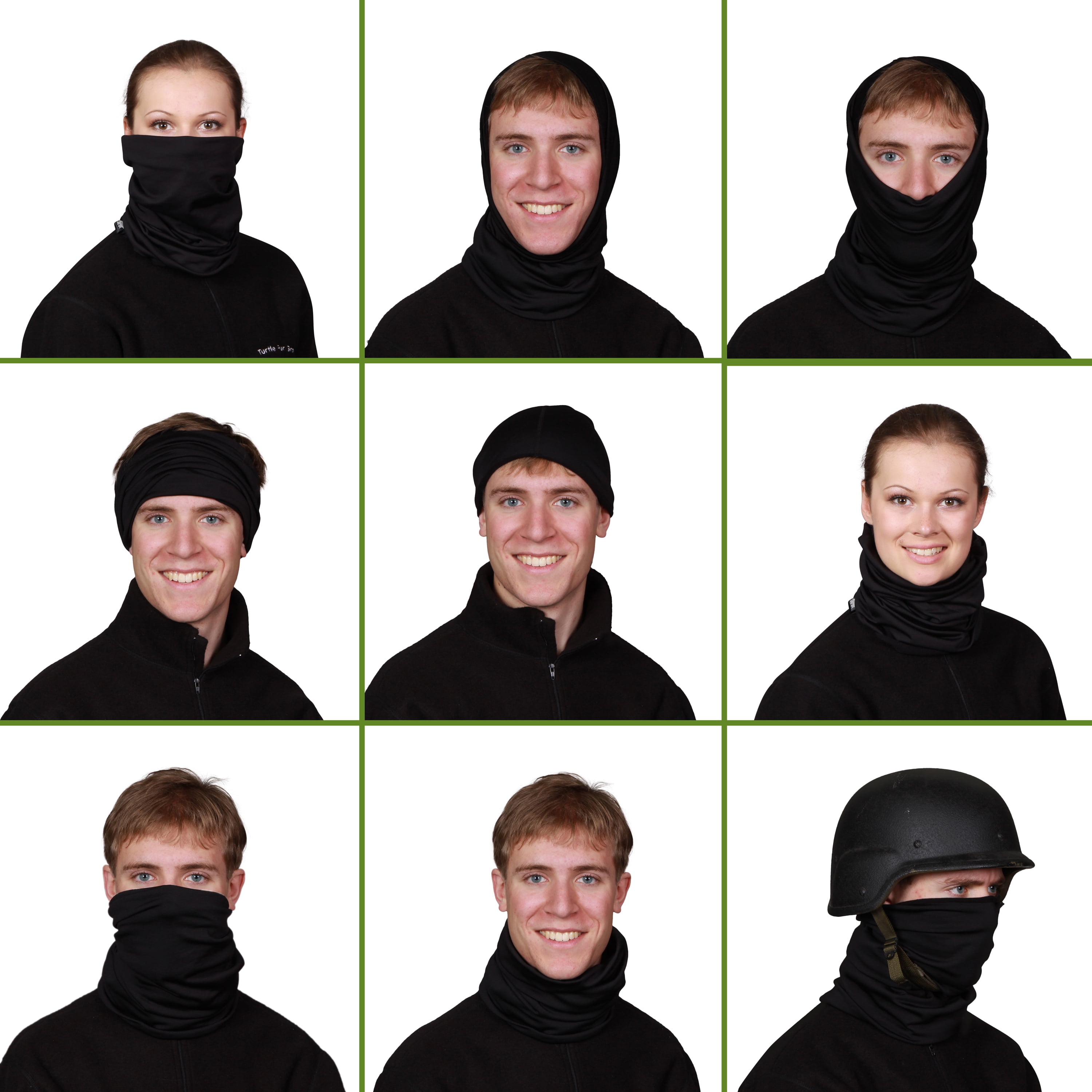 fur headwear by turtle fur
