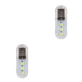 thumbnail image 2 of Tholdsy Luz nocturna 3 LED 3-5V 500mA 200LM 3000K/7000K Casa Computadoras portátiles Banco de energía Adaptador de carga Lámpara de Blanco 2piezas, 2 of 6