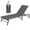 Gray, 1 Pack, variant on Kozyard Outdoor Flat Foldable Lounge Chair with 5 Adjustable Backrest, Assemble-Free, Portable Aluminum Recliner(1 Pack, Mint Green)