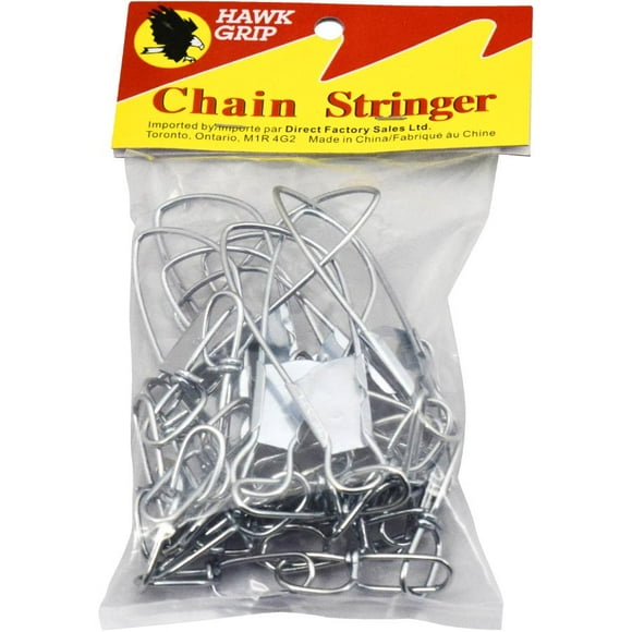 45" Chain Fish Stringer, with 9 Safety Snaps