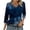 A-Multicolor, variant on Floral Tops for Women 3/4 Sleeve V Neck Blouse Pullover Shirts Raglan Shoulder Fall Casual Plus Size Clothes