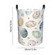 thumbnail image 3 of Cesta de almacenamiento para ropa sucia de Pascua con asas, plegable, para decoración del hogar, ropa de fiesta, juguetes, organizadores, cestas de Pascua, ideas de regalo, cesta de lino., 3 of 6