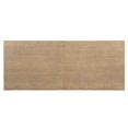 thumbnail image 2 of Natural Ash Solid Wood Dining Table - Seats 8 | 95” Rectangular Kitchen & Dining Table with Trestle Base | Contemporary Style, 2 of 7