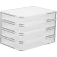 thumbnail image 1 of OULII 4Pcs Clear Coin Organizer Boxes with Easy Open Lids for Coin Collectors, 1 of 6