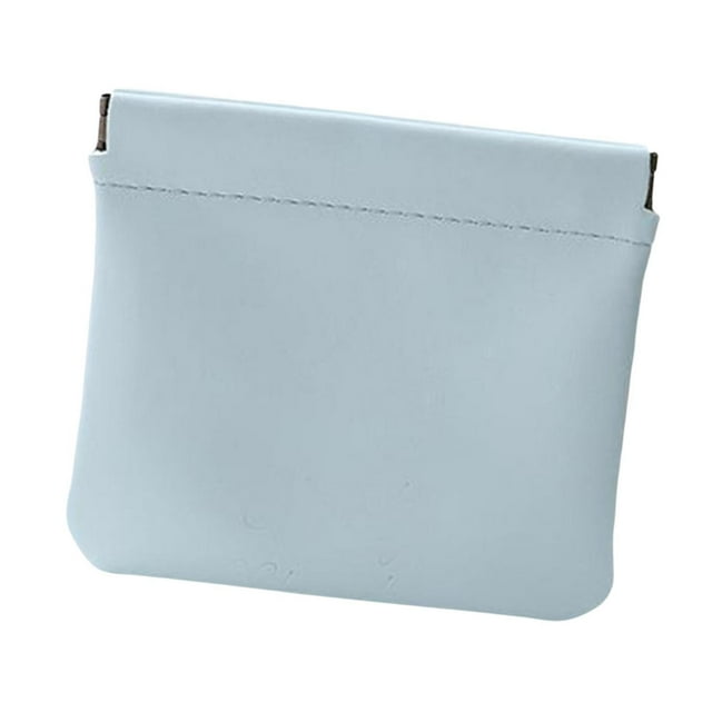 Bolsa de cosméticos de bolsillo, cartera, organizador de maquillaje, impermeable, Mini bolsa de almacenamiento de viaje Azul