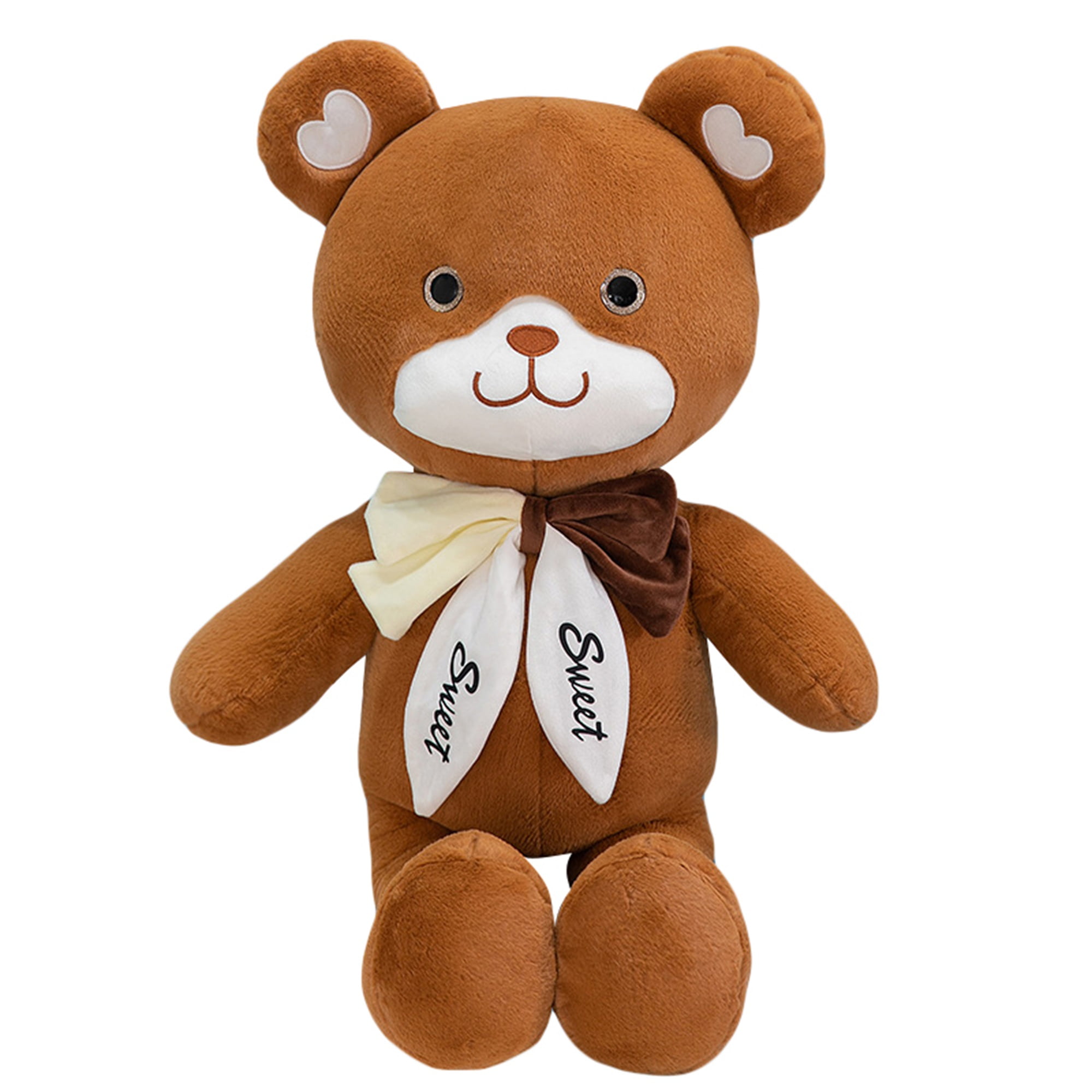 xiaxaixu Jouets en Peluche Ours Mignons Nœud Papillon Cœur Couples