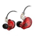 thumbnail image 1 of Matsuzay Teléfonos inteligentes con cable Auriculares intrauditivos Control de volumen Auriculares deportivos Auriculares para correr de 3,5 mm Cables de audio/vídeo Rojo, 1 of 8