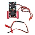 thumbnail image 2 of Ventilador de Doble Enfriamiento del Motor Rc de 36 mm Con Disipador Térmico, Reemplazo de Alta Velocidad de 7V para 380 540 550 3650 3660 3674 Motores, 2 of 7
