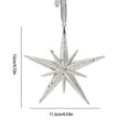thumbnail image 3 of Leodye 1PCS Christmas Decoration Pendant Exploding Star Pendant Christmas Tree Decorations-4.53*4.74 in, 3 of 6