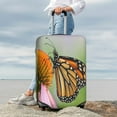 thumbnail image 7 of Rocae A monarch butterfly for Suitcase Cove Durable Luggage Protector,Travel Suitcase Cover Fits 18-32 Inch Suitcases(Excluding luggage)-Medium, 7 of 7