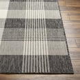 thumbnail image 4 of Mark&Day Outdoor Rugs, 5x7 Jarad Cottage Indoor/Outdoor Black/Cream Area Rug, Non Shedding Pink Light Gray Black Ivory Carpet for Patio, Porch, Deck, Bedroom, Living Room or Kitchen (5'3" x 7'), 4 of 4