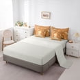 thumbnail image 5 of Erosebridal Cute Capybara 7-Piece Bedding Comforter Set,Brown Classic Geometric Plaid King Bedding Sets For Girls Kids ,Reversible Gray, 5 of 7