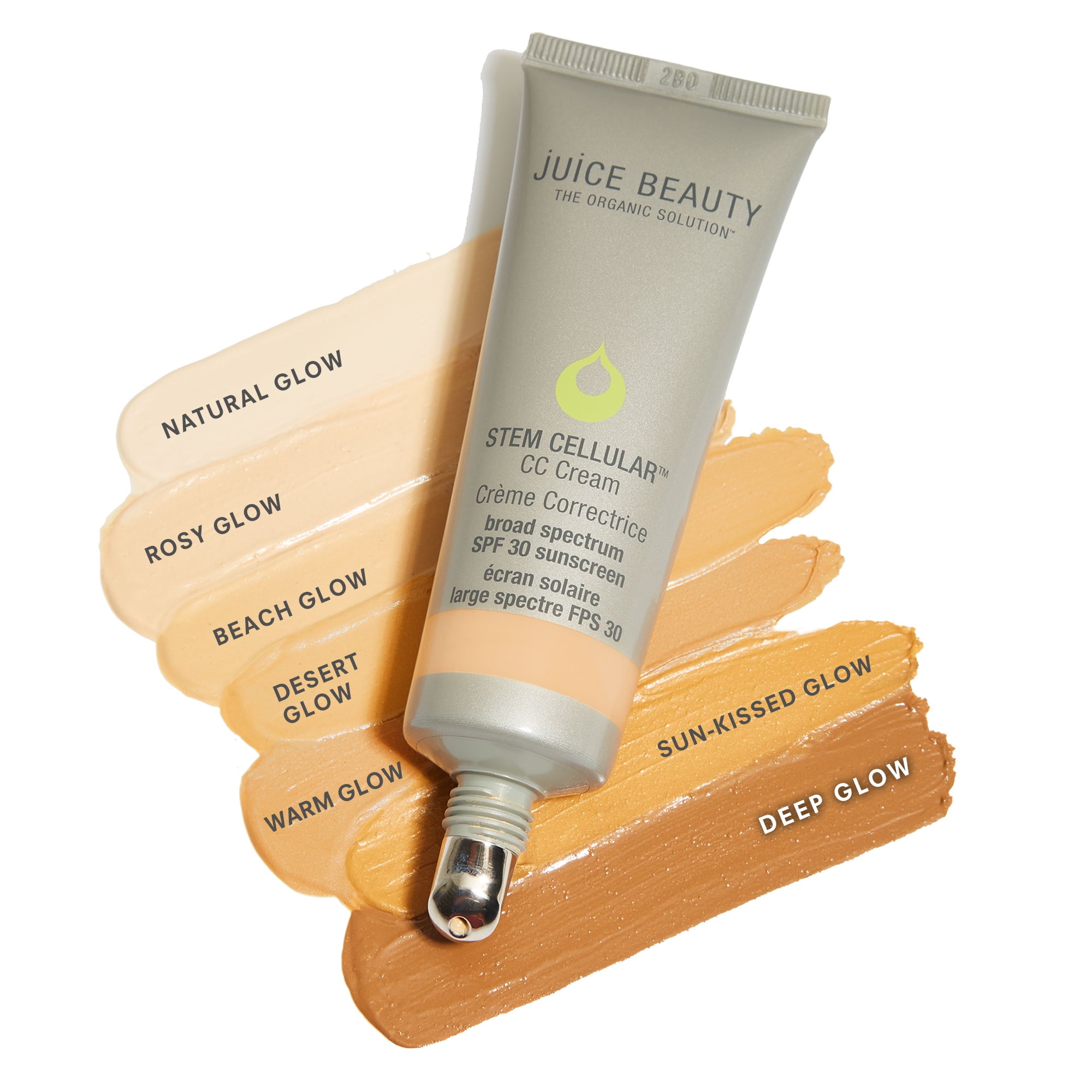 Juice Beauty Stem Cellular CC Cream, Anti Aging, Rosy Glow, SPF 30, 1.7 oz