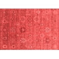 thumbnail image 1 of Ahgly Company Indoor Rectangle Oriental Red Industrial Area Rugs, 2' x 4', 1 of 4