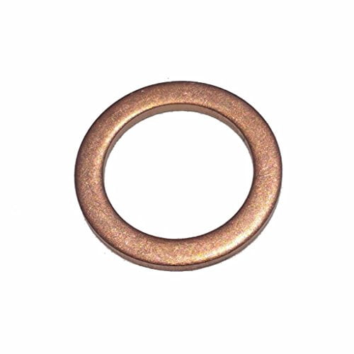 (25 Pack) M14 Copper Oil Drain Plug Washer Gasket Replaces 097135