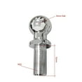 thumbnail image 2 of M22 Chrome Hitch Mount Tow Ball 50mm Shank Dia Capacity 5000Lbs Coupling Trailer Parts RV Camper Caravan Accessories ,Dependable Strength, 2 of 6