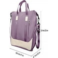 thumbnail image 2 of Elegante compañero de viaje, versátil bolso de mano de tela Oxford, plegable, para mujeres y hombres, apto para viajes en avión, 47 x 22 x 25 centímetros, 2 of 6
