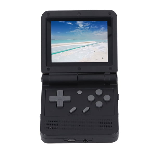 Consola de Juegos Portátil V90, Consola de Juegos Retro Conpa, Discojo de Pantalla IPS de 3 Pulgadas, Soporte para 15 Emuladores, Consola de VideoJuegos Plegable de 1020 Mah