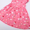 thumbnail image 6 of EnJoCho Summer Fashion Children's Clothing Skirt Wind Girl Love Dress Knitted Cotton Cartoon Printing Princess Dress Little Children Girl Trendy Dress Outfits Cute Dresses 6 Years, 6 of 9