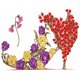 thumbnail image 1 of Pintura de diamante Taladro Floral Tacones altos Forma especial parcial 40x30cm (KA434) Hugtrwg Para estrenar, 1 of 9