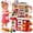 25.5in Red, variant on WonderStone 66 PCS Kids Kitchen Playset with Learning Tablet, Realistic Cooking Sounds & Lights, Play Food & DIY Play Dough, Pretend Cooking Toys for Ages 4–8, Red