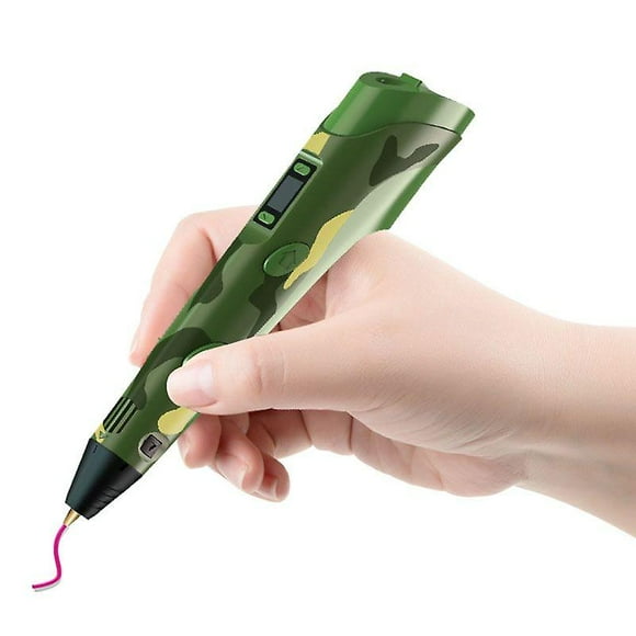3d Pen 3d Printing Pen 3d Drawing Pen With Lcd Display 3d Doodler Pen 3 Colors 9m Pla Filament