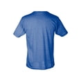 thumbnail image 2 of Tultex - Unisex Poly-Rich T-Shirt - 241 - Heather Royal - Size: L, 2 of 2