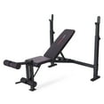 thumbnail image 2 of CAP Strength Olympic Weight Bench with Leg Extension, Black (500 lb Weight Capacity), 2 of 7