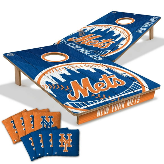 YouTheFan MLB New York Mets 2' x 3' Cornhole Game