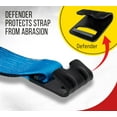 thumbnail image 3 of 4"x40' Heavy Duty Winch Straps with Flat Hook WLL# 5400 LBS - 4 Pack Flatbed Tie Down Truck Straps - 4 Inch Cargo Control for Flatbed Truck Utility Trailer (Blue), 3 of 9