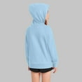 thumbnail image 5 of KAUOD Soft Cotton Hoodies for Teen Girls Plain Loose Pullover Hoodie Sweatshirts Clothes with Pockets Casual Cute Tops, 5 of 8