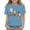 Light Blue, variant on Coerni Toddler Boys Easter Shirt for Kids Girls Easter Bunny T-Shirt Tops Funny Graphic Tees Short Sleeve Shirts with Letter Print