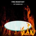 thumbnail image 4 of Topcobe 36 Inch Round Glass Table Top - Tempered - 1/4" Thick- Flat Polished, 4 of 8