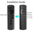 thumbnail image 3 of 1pc Soft Silicone TPU Protective Case Remote Colorful  Cover Case For Smart TV Voice Version Remote Control Case (Not include remote control), 3 of 5