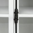thumbnail image 3 of Coventry White Oak Finish 4 Door Media Console, 3 of 6