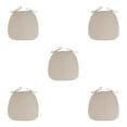 thumbnail image 2 of maskred Coussin de Chaise Durable et Respirant pour un Confort d'Assise Optimal beige 5Set, 2 of 6