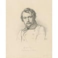 thumbnail image 2 of Wilhelm Joseph Heine 12x14 Black Ornate Wood Framed Double Matted Museum Art Print Titled: Gisbert Fluggen (1830s), 2 of 5