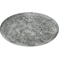 thumbnail image 3 of 33"OD x 1 3/4"P Versailles Ceiling Medallion (Fits Canopies up to 3 1/4"), Hand-Painted Ultra Pure White Crackle, 3 of 6