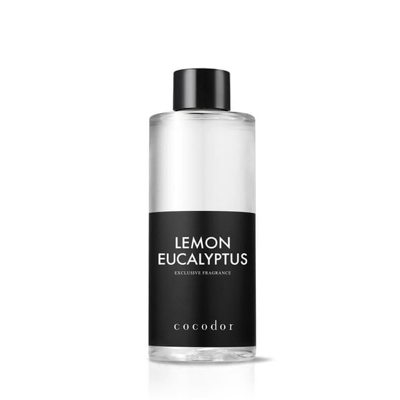 COCODOR Reed Diffuser Oil Refill/Lemon Eucalyptus/6.7oz(200ml)/1 Pack/Aroma Therapy, Home Fragrance, Scented Oils for Bathroom, Bedroom, Office Home Décor