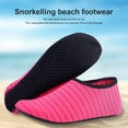thumbnail image 4 of Soidarity 1 par de zapatos de playa, antideslizantes, de secado rápido, calcetines descalzos, cómodos, para nadar, zapatillas subacuáticas para Rose Red Type3 NO3 Soidarity OD021116-41, 4 of 6