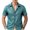 c01Green, variant on LNWUY Men's Sequin Disco Shirt Metallic Short Sleeve Button Down Shirts Collared Neck Sparkle Party Shirt Clubwear Silver S