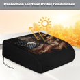 thumbnail image 2 of American Flag Eagle RV Air Conditioner Cover,RV Air Conditioner Winter Cover with Drawstring, Dustproof RV Roof Top AC Protection for Outside Travel, 2 of 7