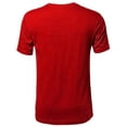 thumbnail image 2 of FashionOutfit Men's Basic Solid Various Color Crew Neck Short Sleeves Tee, 2 of 4