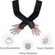 thumbnail image 5 of Long Opera Party 20s Satin Gloves Stretchy Adult Size Elbow Length, 5 of 5