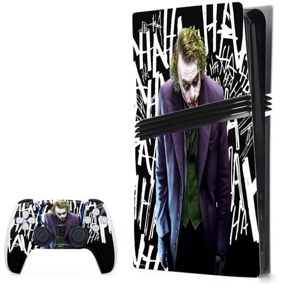 Skinit The Dark Knight Joker PS5 Pro Bundle Skin