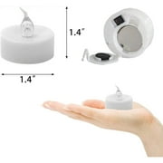 Set of 2 White Moroccan Style Lanterns with 2 White Led Tea Lights with Timer