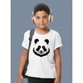 thumbnail image 2 of A Panda Face T-Shirt Juniors -Image by Shutterstock,  Large, 2 of 4
