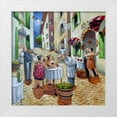 thumbnail image 1 of West, Ronald 26x26 White Modern Wood Framed Museum Art Print Titled - Cupcakes at Cafe da Vinci, 1 of 4